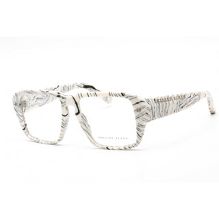 Philipp Plein VPP081 Eyeglasses Marbled Ivory / Clear Lens