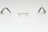 C02 - Shiny Silver/Gold / Clear Lens