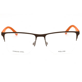 Police VPL398  Metal Rectangular Men's Eyeglasses