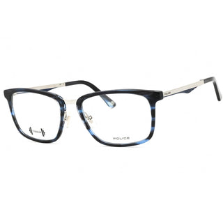 Police VPL684 acetate Rectangular Men's Eyeglasses