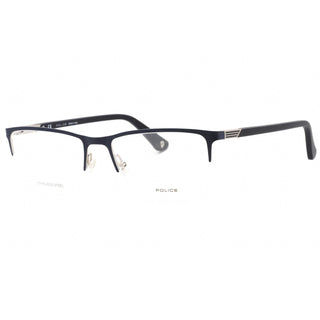 Police VPL884 Eyeglasses Shiny Gunmetal / Clear demo lens