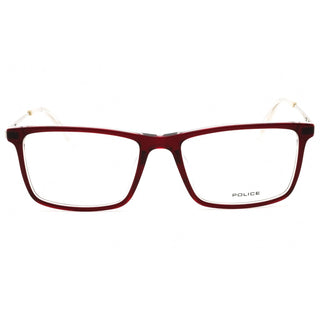 Police VPLD08 acetate Rectangular Men's Eyeglasses
