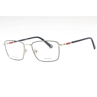 Police VPLE97N Eyeglasses Blue Silver / Clear Lens