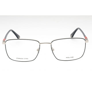 Police VPLE97N Eyeglasses Blue Silver / Clear Lens