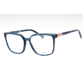 Police VPLF27 Eyeglasses Marbled Blue / Clear Lens