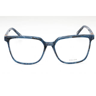 Police VPLF27 Eyeglasses Marbled Blue / Clear Lens