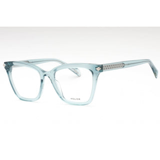 Police VPLF29 Eyeglasses Transparent Blue / Clear Lens