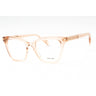 09TU - Shiny Transparent Peach / Clear Lens