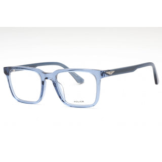 Police VPLF76 Eyeglasses Transparent Blue / Clear Lens