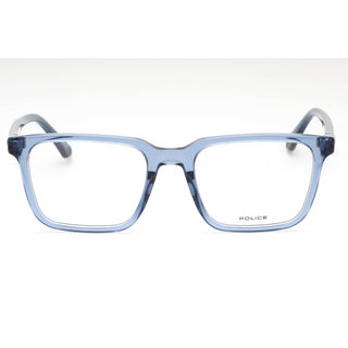 Police VPLF76 Eyeglasses Transparent Blue / Clear Lens