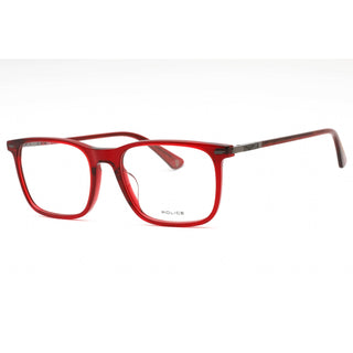 Police VPLF80 Eyeglasses Transparent Burgundy / Clear Lens