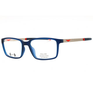 Police VPLF85M injected propionate Rectangular Men's Eyeglasses