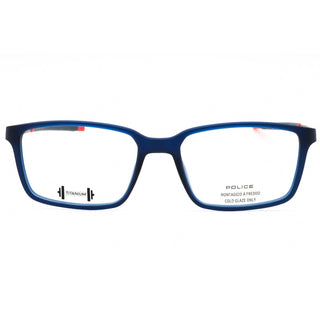 Police VPLF85M injected propionate Rectangular Men's Eyeglasses