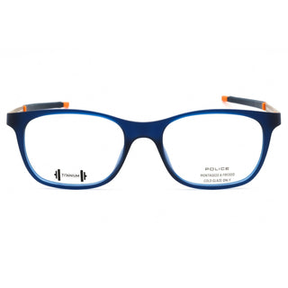 Police VPLF86 plastic Oval Men's Eyeglasses