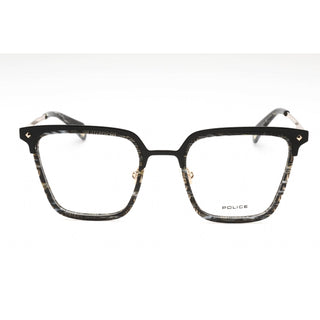 Police VPLG25 Eyeglasses Striped Black / Clear Lens