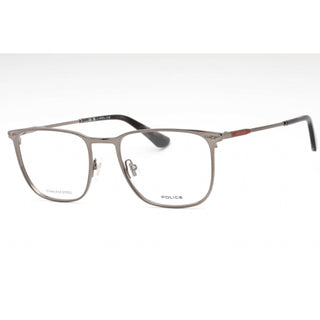 Police VPLG68 Eyeglasses Shiny Gunmetal / Clear Lens