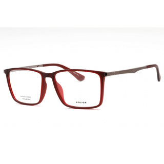 Police VPLG70 Eyeglasses Frosted Red / Clear Lens