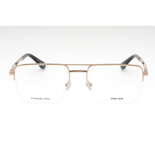 Police VPLG71 Eyeglasses Bronze Brown / Clear Lens