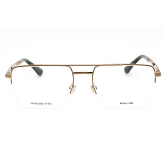 Police VPLG71  Metal Rectangular Men's Eyeglasses