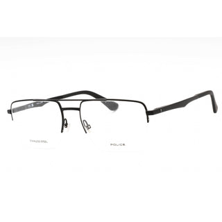 Police VPLG71M Eyeglasses Semi Matte Black / Clear Lens