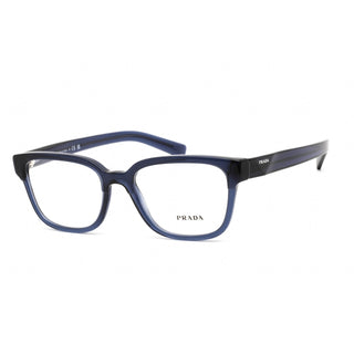 Prada 0PR 04YV Eyeglasses Transparent Blue/Clear demo lens
