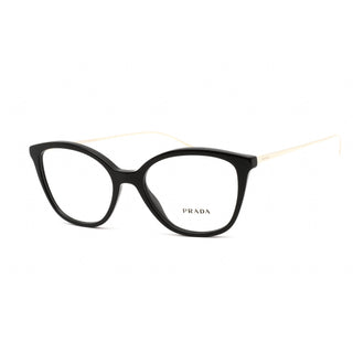 Prada 0PR 11VV Eyeglasses Black/Clear demo lens