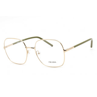 Prada 0PR 56WV Eyeglasses Pale Gold / Clear Lens