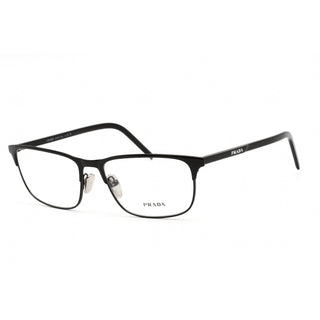Prada 0PR 66YV Eyeglasses Black/Clear demo lens