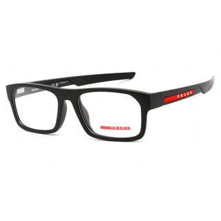 Prada Sport 0PS 08OV Eyeglasses Black Rubber  / Clear Lens