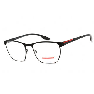 Prada Sport 0PS 50LV Eyeglasses Black Rubber / Clear Lens