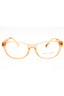 6110 - Transparent Peach Pink/Clear demo lens