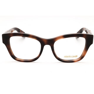 Roberto Cavalli VRC025M Eyeglasses Dark Havana/clear demo lens