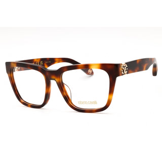 Roberto Cavalli VRC026M Eyeglasses Havana/clear demo lens