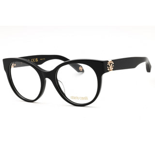 Roberto Cavalli VRC027M Eyeglasses Black/clear demo lens