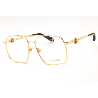 Roberto Cavalli VRC028 Eyeglasses Polished yellow gold/Clear demo lens