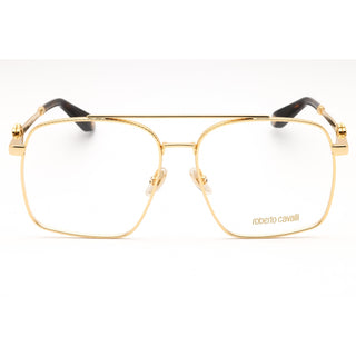 Roberto Cavalli VRC028 Eyeglasses Polished yellow gold/Clear demo lens