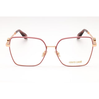 Roberto Cavalli VRC029 Eyeglasses Copper Gold/Pink/Clear demo lens