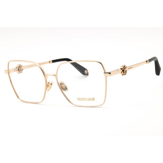 Roberto Cavalli VRC029 Eyeglasses Rose Gold/Clear demo lens