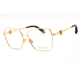 Roberto Cavalli VRC029 Eyeglasses Yellow Gold/Clear demo lens