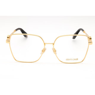 Roberto Cavalli VRC029 Eyeglasses Yellow Gold/Clear demo lens