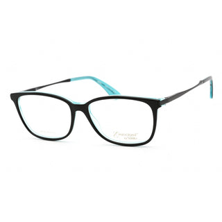 Emozioni 4044 Eyeglasses Black Turquoise Palladium / Clear Lens