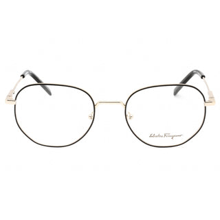 Salvatore Ferragamo SF 2215 Eyeglasses Black Gold / Clear demo lens