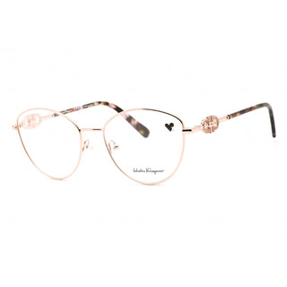 Salvatore Ferragamo SF2220R Eyeglasses Rose Gold / Clear Lens