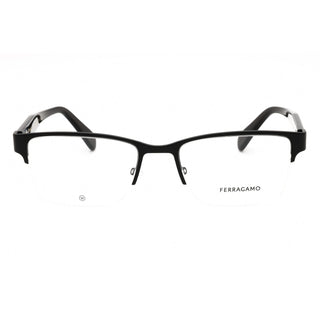 Salvatore Ferragamo SF2222 Eyeglasses MATTE BLACK/clear demo lens