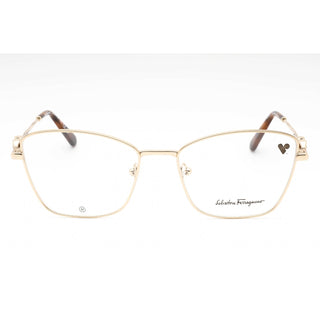 Salvatore Ferragamo SF2224 Eyeglasses GOLD/Clear demo lens