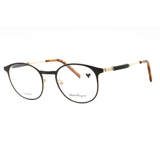 Salvatore Ferragamo SF2567 Eyeglasses GOLD/BLACK/clear demo lens