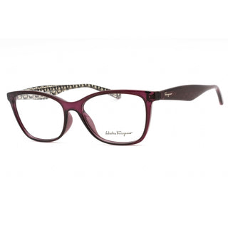 Salvatore Ferragamo SF2866 Eyeglasses CRYSTAL PURPLE/Clear demo lens