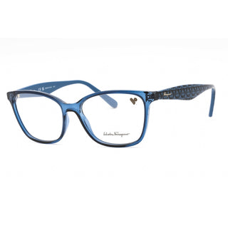 Salvatore Ferragamo SF2918 Eyeglasses TRANSPARENT BLUE/Clear demo lens