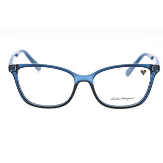 Salvatore Ferragamo SF2918 Eyeglasses TRANSPARENT BLUE/Clear demo lens