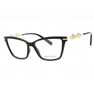 Salvatore Ferragamo SF2921 Eyeglasses BLACK/Clear demo lens